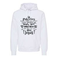 Let Me Tell You Bout My Jesus vintage Bible Christian Lovers Premium Hoodie