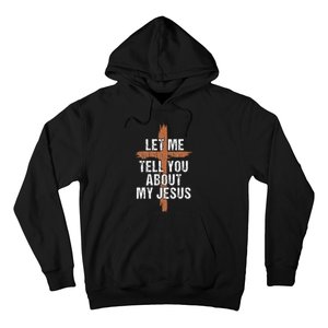 Let Me Tell You About My Jesus Dad Women Christian Hoodie