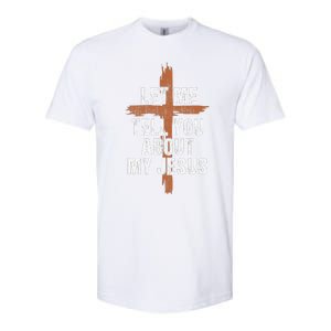 Let Me Tell You About My Jesus Dad Women Christian Softstyle CVC T-Shirt