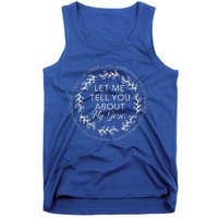 Let Me Tell You About My Jesus Bible Jesus Lovers Tank Top