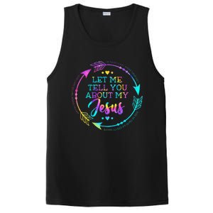 Let Me Tell You About My Jesus Christian Believer Bible God PosiCharge Competitor Tank