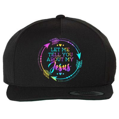 Let Me Tell You About My Jesus Christian Believer Bible God Wool Snapback Cap