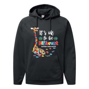 Let me Tell You about my Son Daughter Autism Awareness Tee Performance Fleece Hoodie