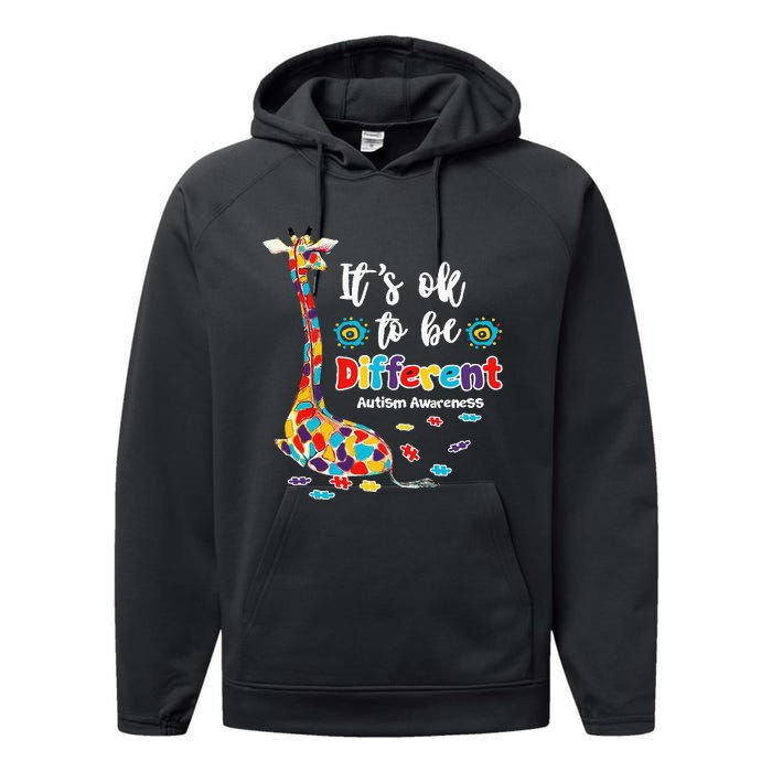 Let me Tell You about my Son Daughter Autism Awareness Tee Performance Fleece Hoodie