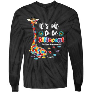 Let me Tell You about my Son Daughter Autism Awareness Tee Tie-Dye Long Sleeve Shirt