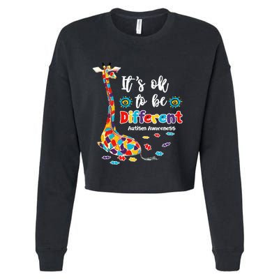 Let me Tell You about my Son Daughter Autism Awareness Tee Cropped Pullover Crew