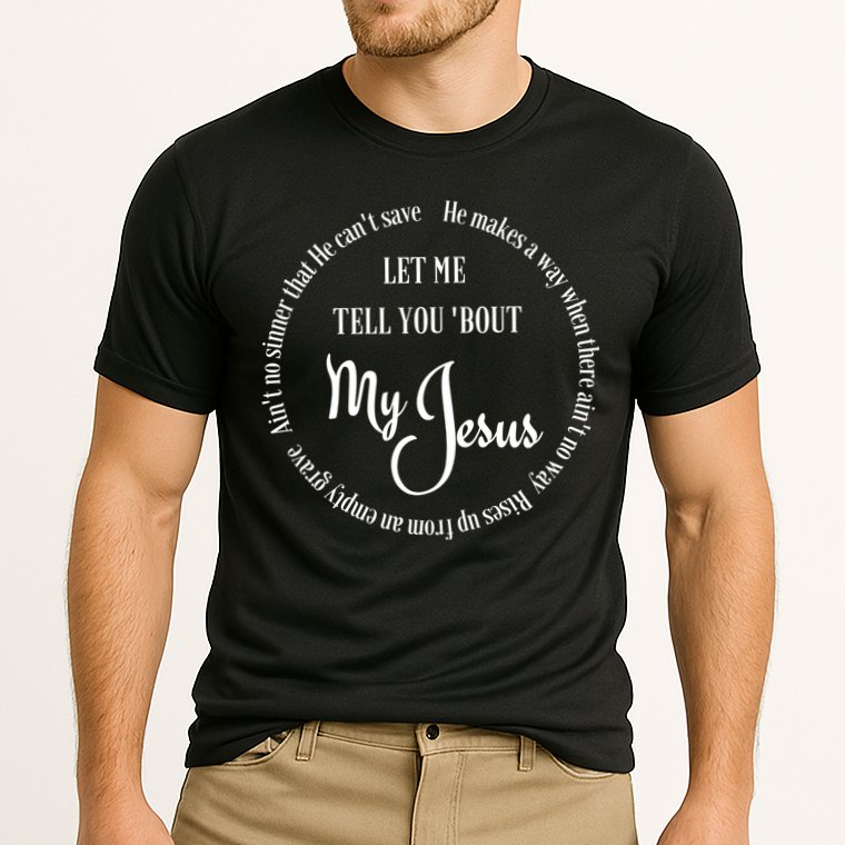 SDTD Let Me Tell You 'Bout My Jesus Performance Shirt