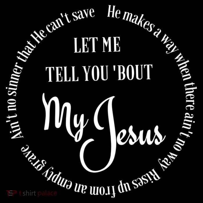 SDTD Let Me Tell You 'Bout My Jesus Cooling Performance Long Sleeve Crew