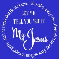 SDTD Let Me Tell You 'Bout My Jesus 16 in Basic Backpack