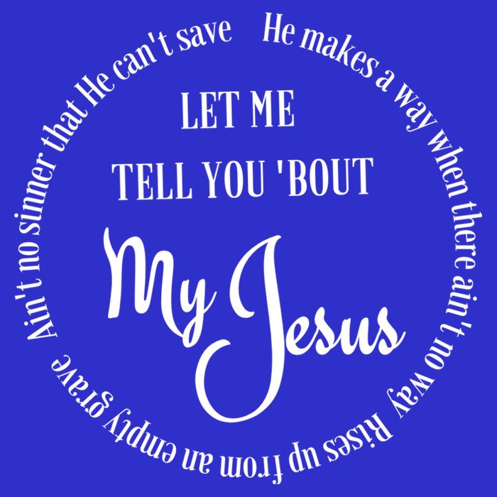 SDTD Let Me Tell You 'Bout My Jesus 16 in Basic Backpack