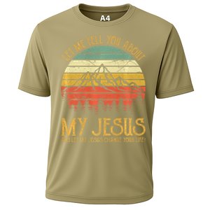 Let Me Tell You About My Jesus Christian Premium Cooling Performance Crew T-Shirt