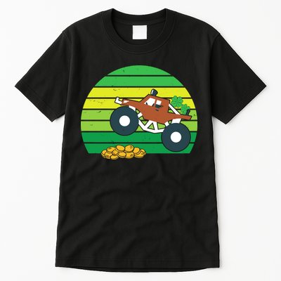 Lucky Monster Truck St Patrick's Day Tall T-Shirt