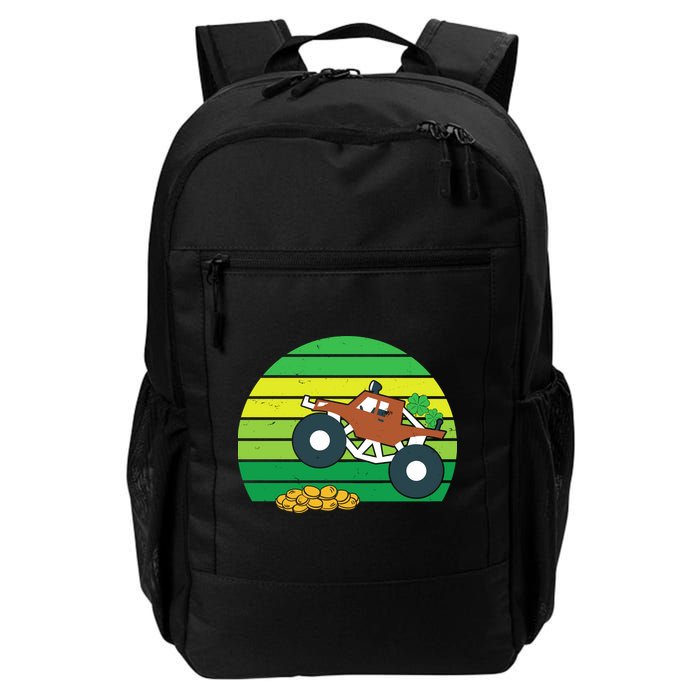 Lucky Monster Truck St Patrick's Day Backpack