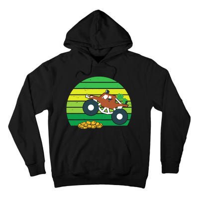 Lucky Monster Truck St Patrick's Day Tall Hoodie