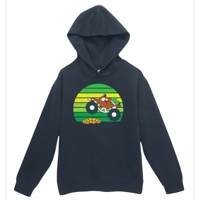 Lucky Monster Truck St Patrick's Day Urban Pullover Hoodie