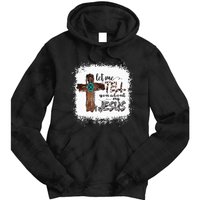 Let Me Tell You About My Jesus Christian Bible God Tie Dye Hoodie