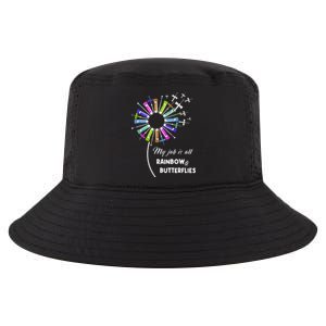 Laboratory Medical Technologist My Job Is All Rainbow And Butterflies Cool Comfort Performance Bucket Hat