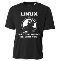 Linux May The Source Be With You Cooling Performance Crew T-Shirt