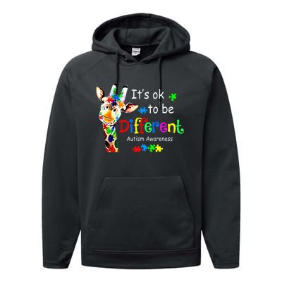 Let me Tell You about my Son Daughter Autism Awareness Tee Performance Fleece Hoodie