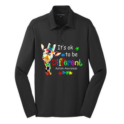 Let me Tell You about my Son Daughter Autism Awareness Tee Silk Touch Performance Long Sleeve Polo