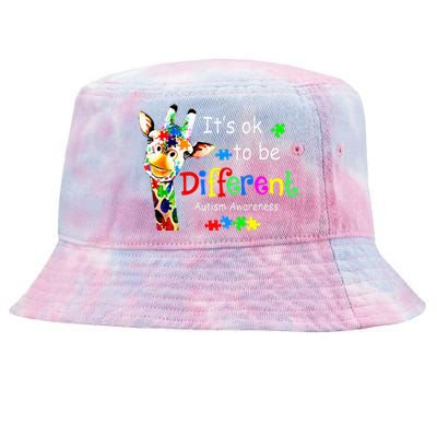 Let me Tell You about my Son Daughter Autism Awareness Tee Tie-Dyed Bucket Hat