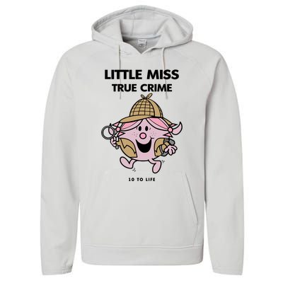 Little Miss True Crime Pigment Performance Fleece Hoodie