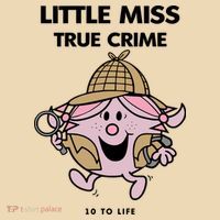 Little Miss True Crime Pigment Drawstring Bag