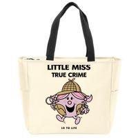 Little Miss True Crime Pigment Zip Tote Bag
