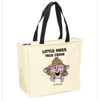 Little Miss True Crime Pigment Zip Tote Bag