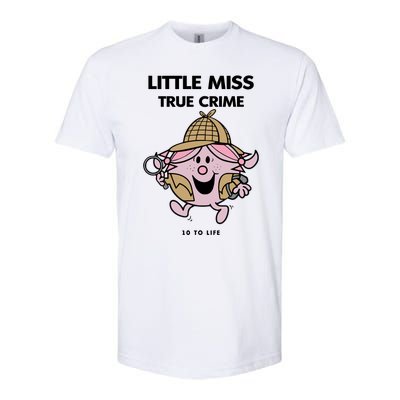 Little Miss True Crime Pigment Softstyle® CVC T-Shirt