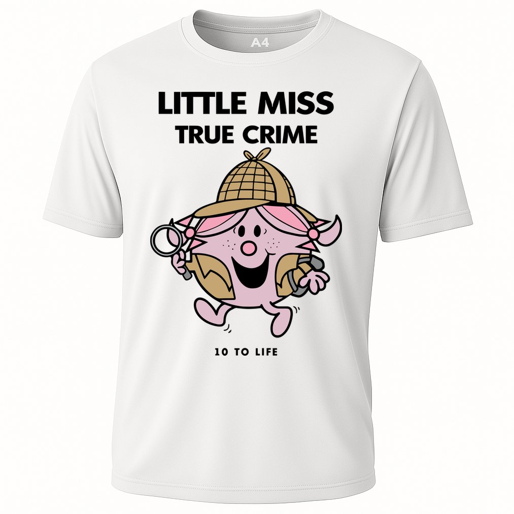 Little Miss True Crime Pigment Cooling Performance Crew T-Shirt
