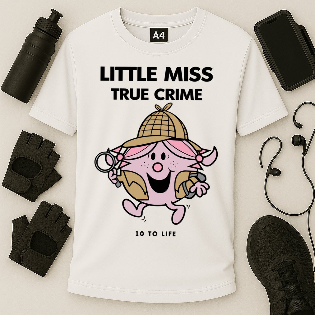 Little Miss True Crime Pigment Cooling Performance Crew T-Shirt