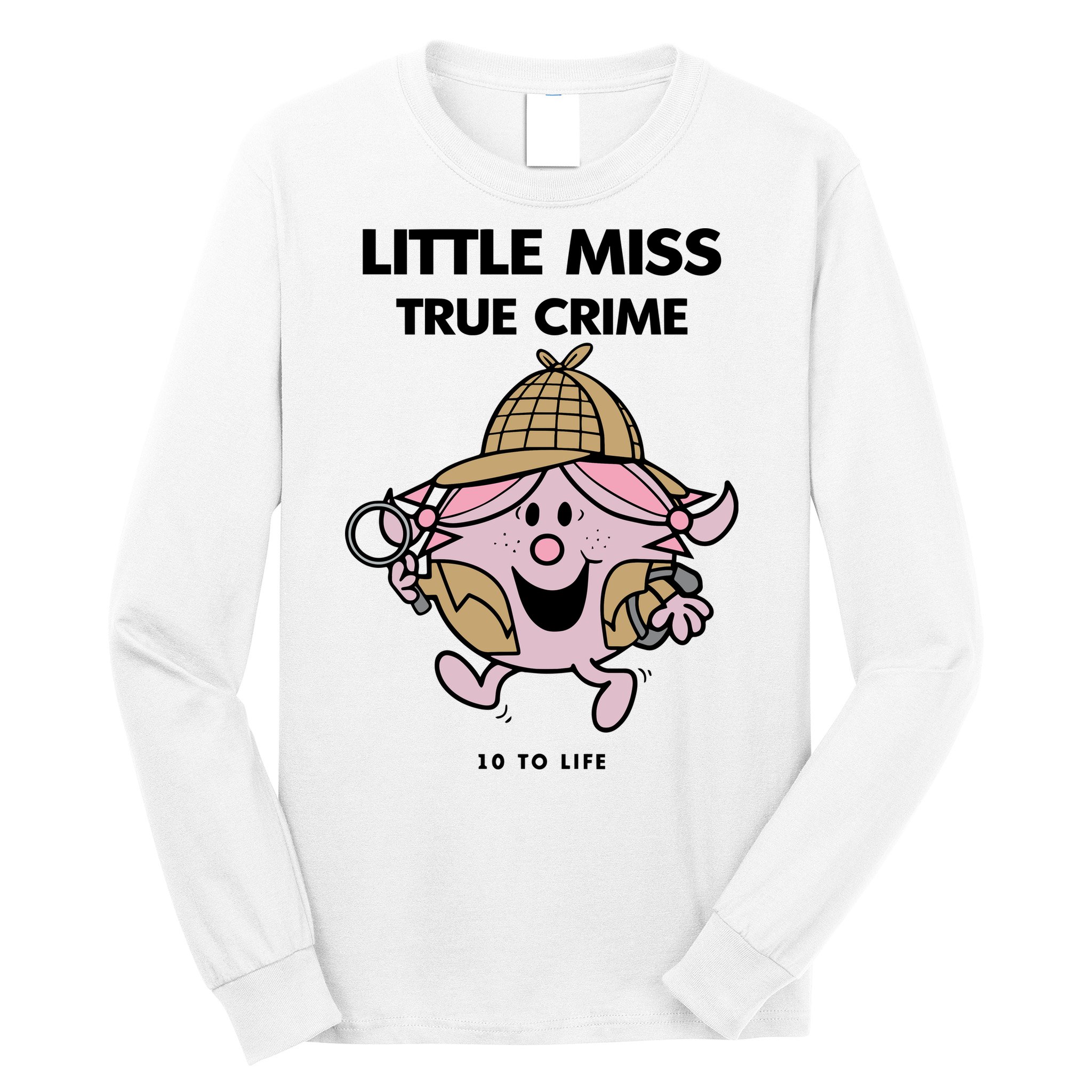 Little Miss True Crime Pigment Long Sleeve Shirt