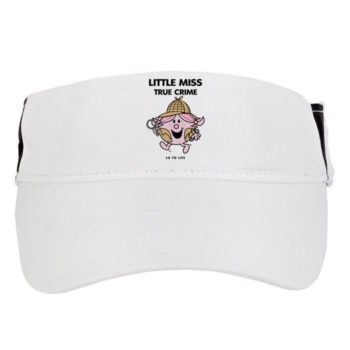 Little Miss True Crime Pigment Adult Drive Performance Visor
