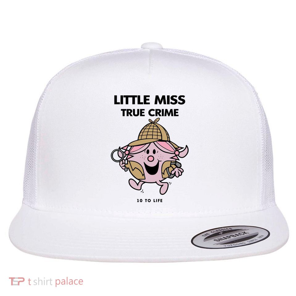 Little Miss True Crime Pigment Flatbill Hat