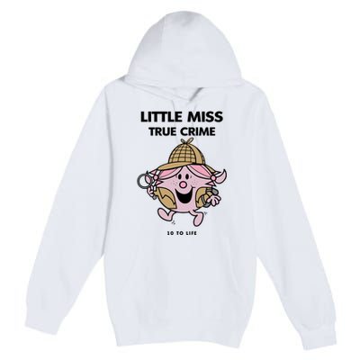 Little Miss True Crime Pigment Premium Pullover Hoodie