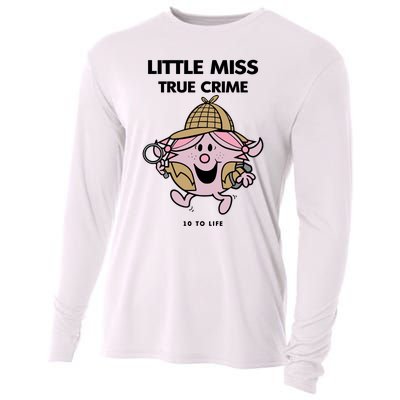 Little Miss True Crime Pigment Cooling Performance Long Sleeve Crew