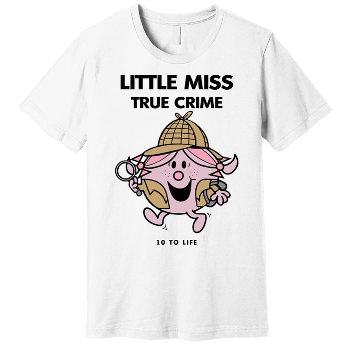 Little Miss True Crime Pigment Premium T-Shirt