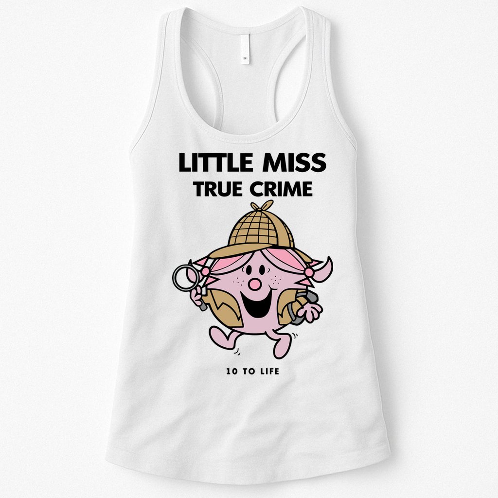 Little Miss True Crime Pigment Womens Tank Top