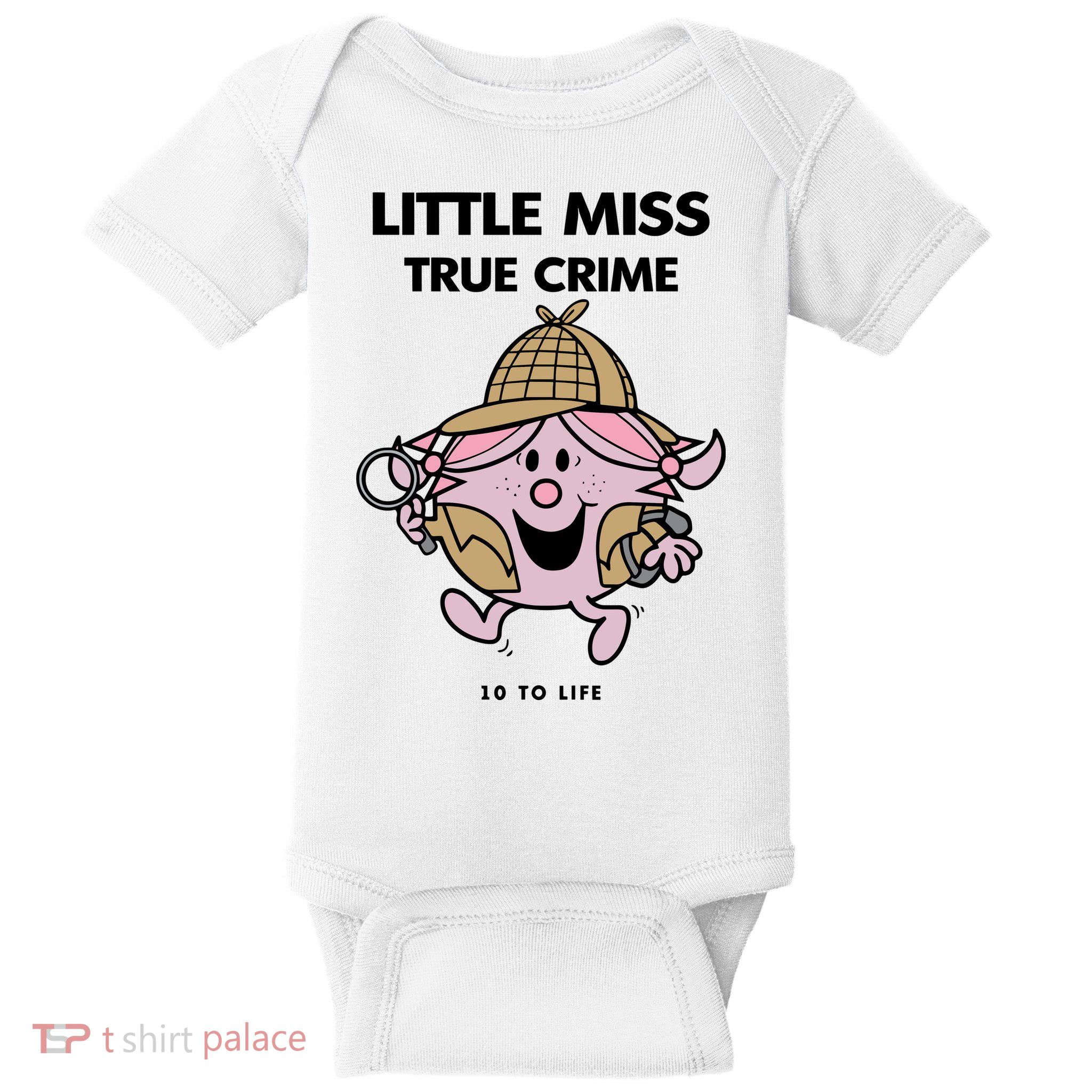 Little Miss True Crime Pigment Baby Bodysuit