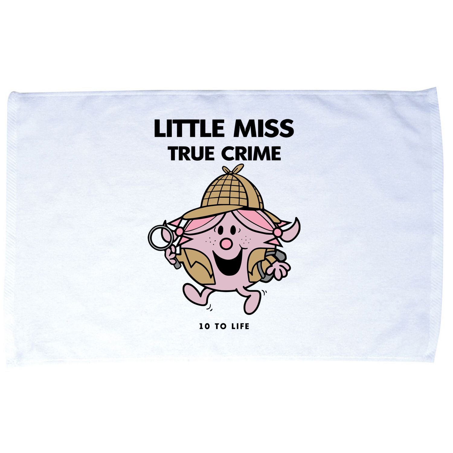 Little Miss True Crime Pigment Microfiber Hand Towel