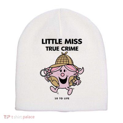 Little Miss True Crime Pigment Short Acrylic Beanie