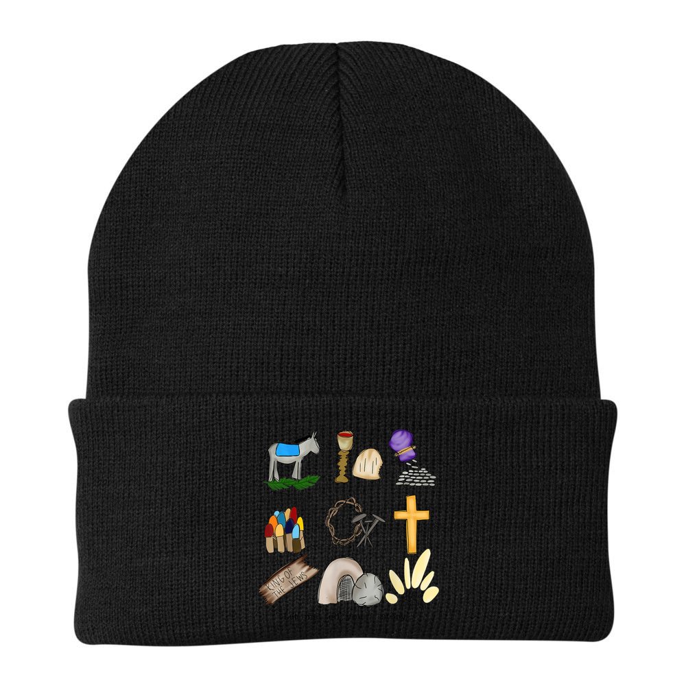 Let Me Tell You A Story Jesus Religious Christian Easter Beanie