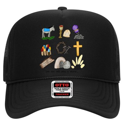 Let Me Tell You A Story Jesus Religious Christian Easter Hat