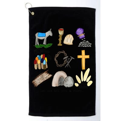 Let Me Tell You A Story Jesus Religious Christian Easter Golf Towel
