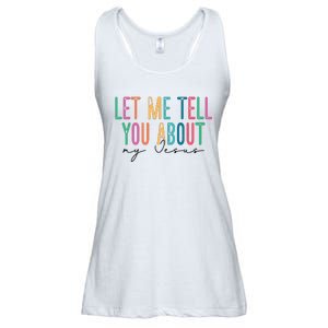 Let Me Tell You About My Jesus Ladies Essential Flowy Tank