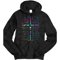 Let Me Tell You About My Jesus Christian Bible God Tie Dye Tie Dye Hoodie