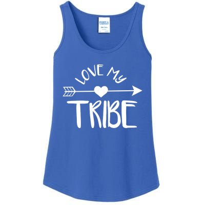 Love My Tribe Mom Bride Team Reunion Gift Ladies Essential Tank