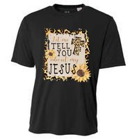 Let Me Tell You About My Jesus Christian Sunflower Cooling Performance Crew T-Shirt