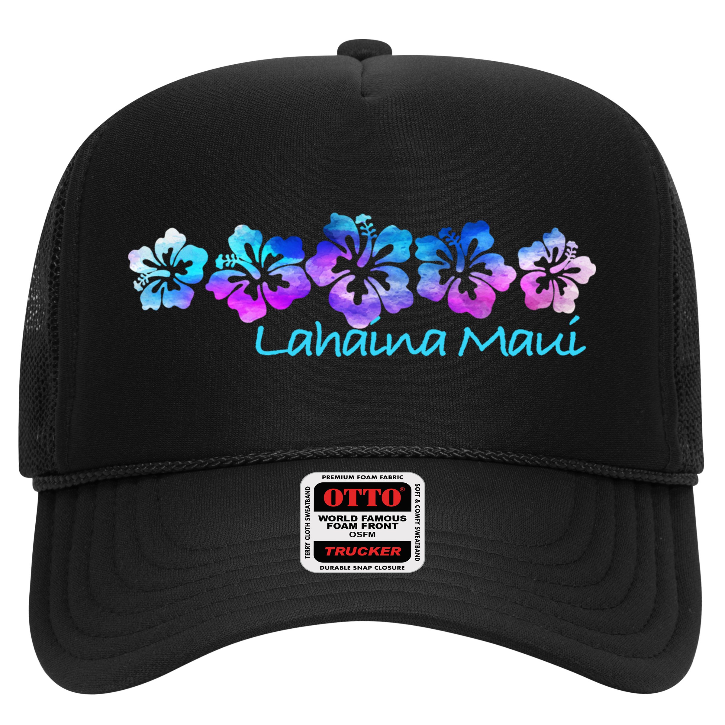 Lahaina Maui Tropical Flower Great Giftgiftvacation Beach Gift Hat
